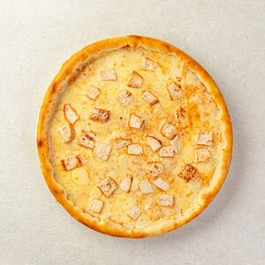 Пицца Куриная в сливочном соусе