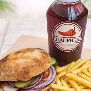 Комбо Питта с курицей и Морс