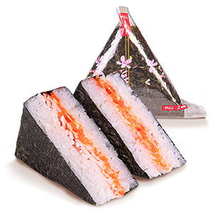 Онигири с крабом