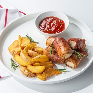 Курица в беконе