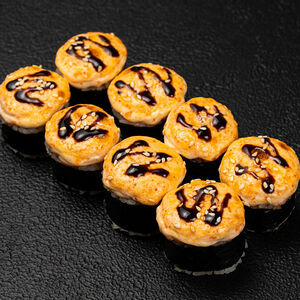 Запеченный ролл с тунцом