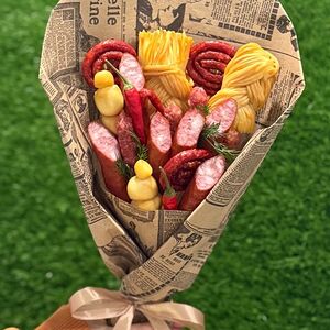 Мужской колбасный букет 