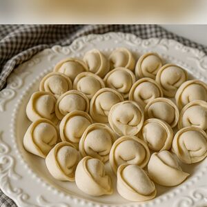 Пельмени куриные с базиликом и пармезаном