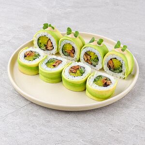 Шиитаке в авокадо