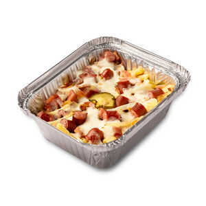 Паста Барбекю с колбасками