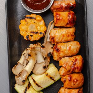 Шашлык из куриного бедра