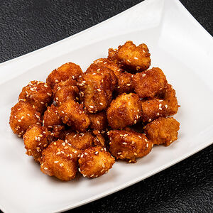 Цыплёнок по-корейски в кисло-сладком соусе