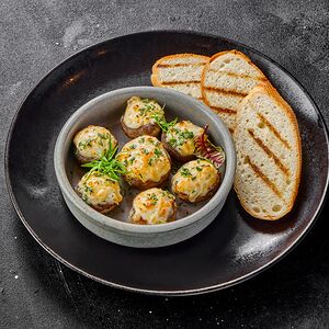 Запеченные шампиньоны 