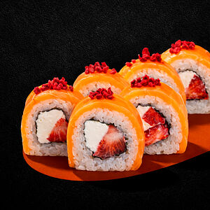 Филадельфия с клубникой