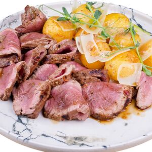 Ростбиф картофелем