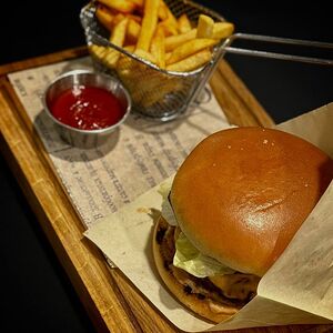 Бургер Лерой с говядиной