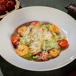 Цезарь с креветками