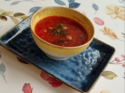 Борщ с говядиной