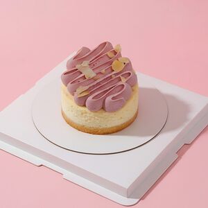 Ванильный чизкейк с малиной