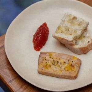 Террин из фуа-гра с конфитюром