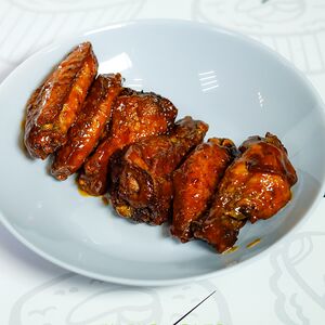 Острые куриные крылья