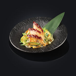 Салат с угрем