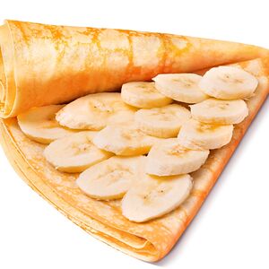 Блин с бананами