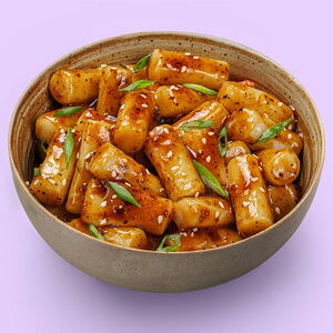 Токпокки с перечным соусом