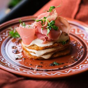 Драники прошутто 