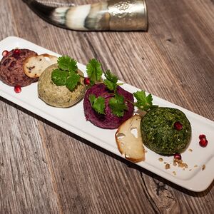 Пхали из зеленой фасоли