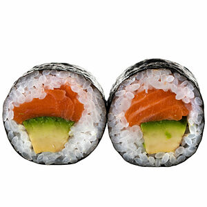 Сяке авокадо маки