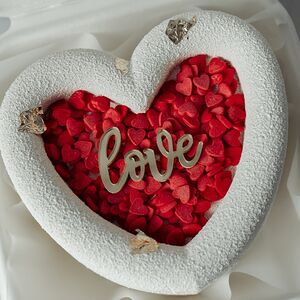 Бенто-торт муссовый в форме сердца