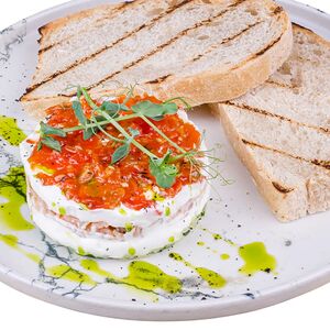 Тартар из лосося