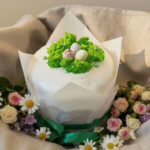 Кулич черничный 600