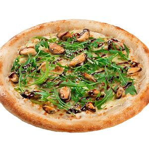 Пицца с мидиями