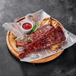 Лента свиных ребрышек