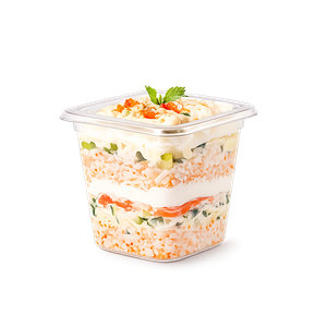 Трайфл с крабом