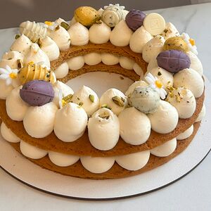 Открытый торт Медовик