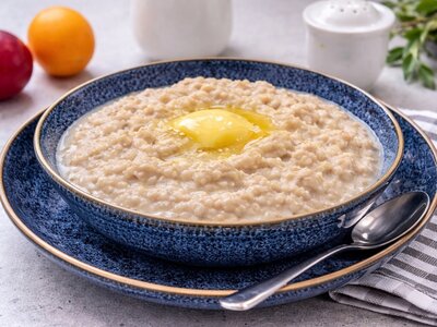Овсяная каша с молоком