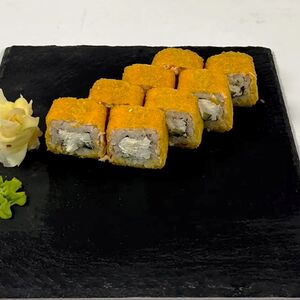 Тёплый ролл Филадельфия темпура