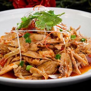 Острые кусочки курицы