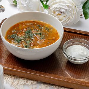 Щи с квашеной капустой