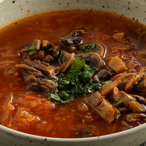 Крестьянские щи с мясом