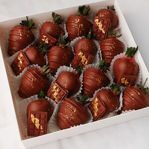 Набор клубника в шоколаде Эйфория, 12-16 ягод