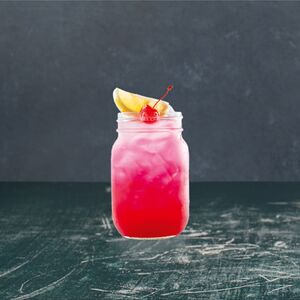 Холодный чай зелёный с ананасом