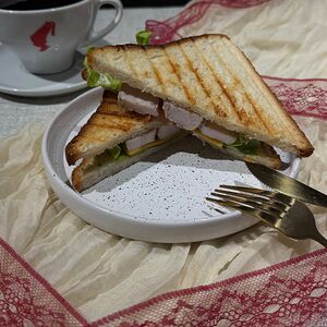 Сэндвич с курицей 