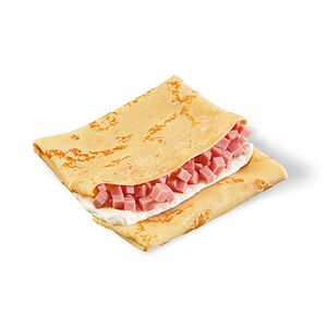 Блин с ветчиной и сыром