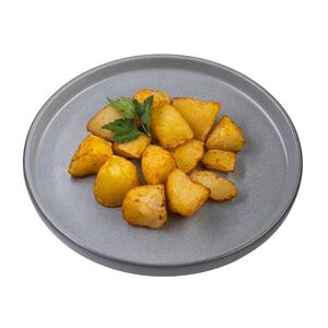 Обжаренный вареный картофель