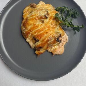 Куриное филе с грибами