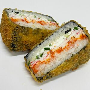 № 64 жаренные онигири со снежным крабом