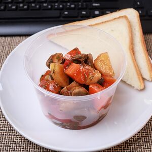 Жаркое с грибами