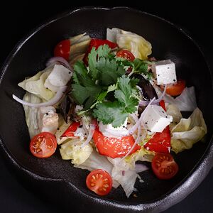 Салат из печеных овощей 