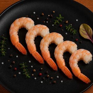 Креветки отварные