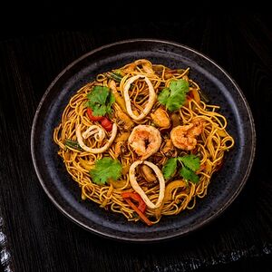 Рамен с морепродуктамим