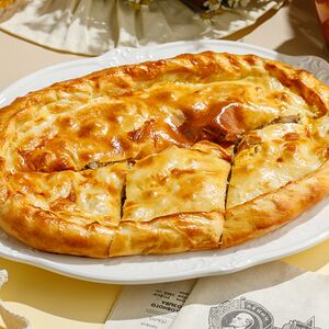 Хачапури с тунцом